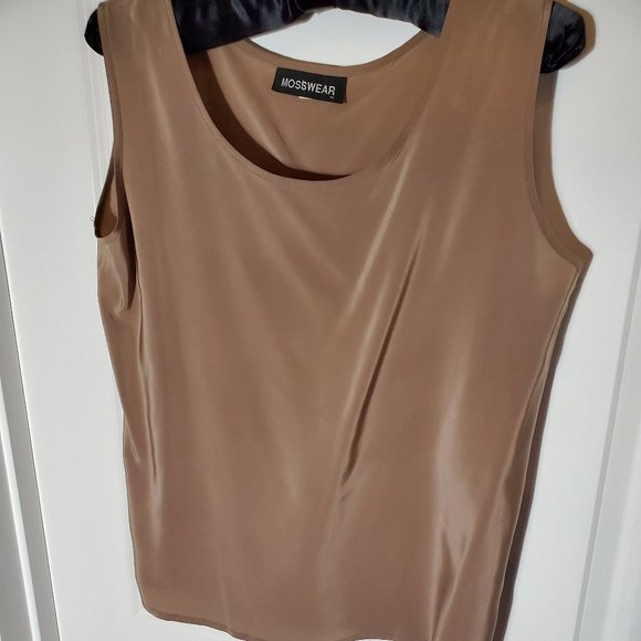 Mosswear Hand Painted 3-PC Silk Dress – Size M - Picture 12 of 12